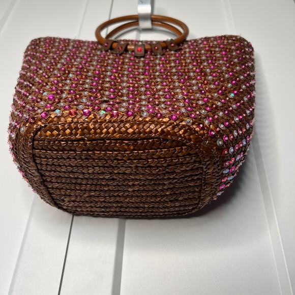 Victoria's Secret Multicolor Jeweled Tote Bag - Picture 4 of 7